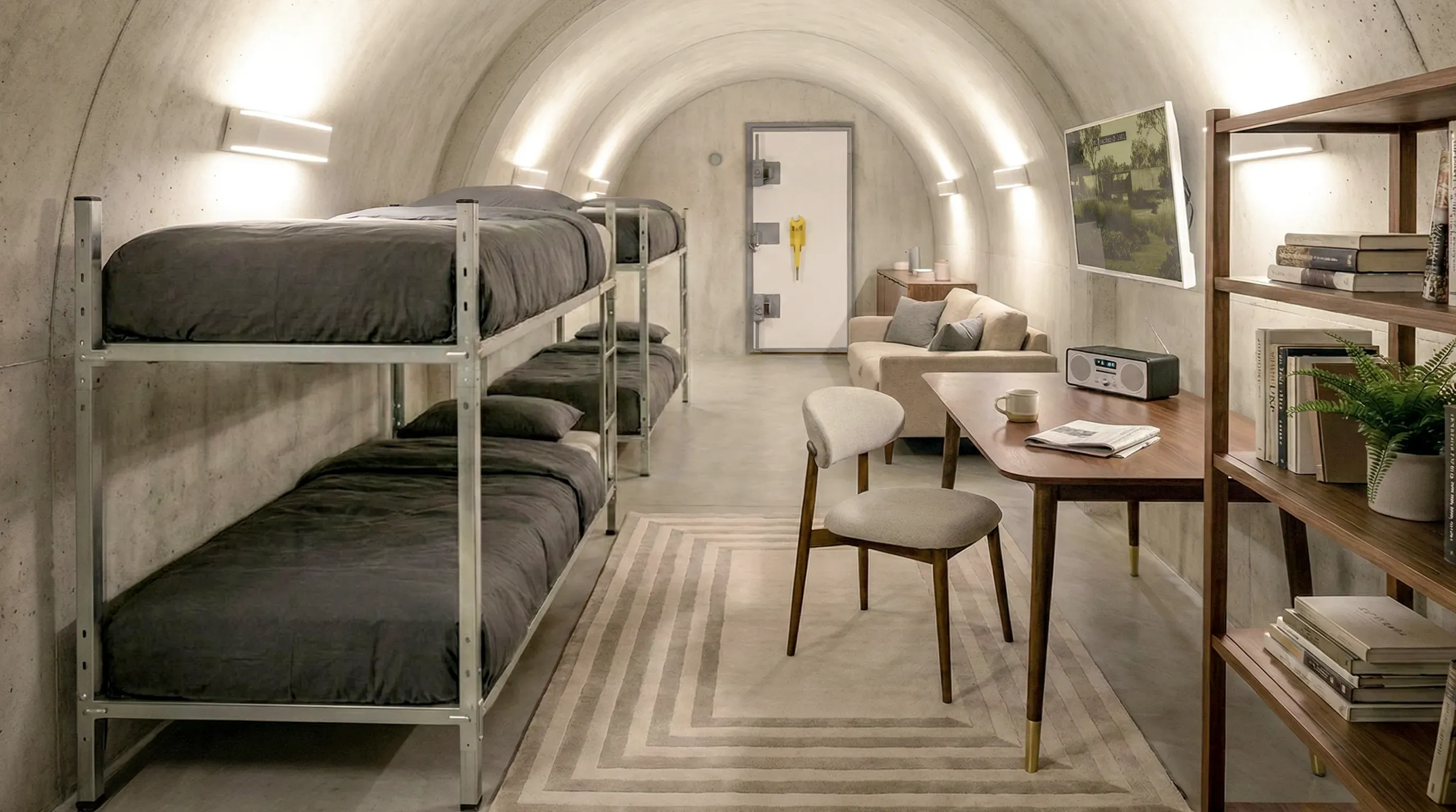 Vaulk bunker 3D view